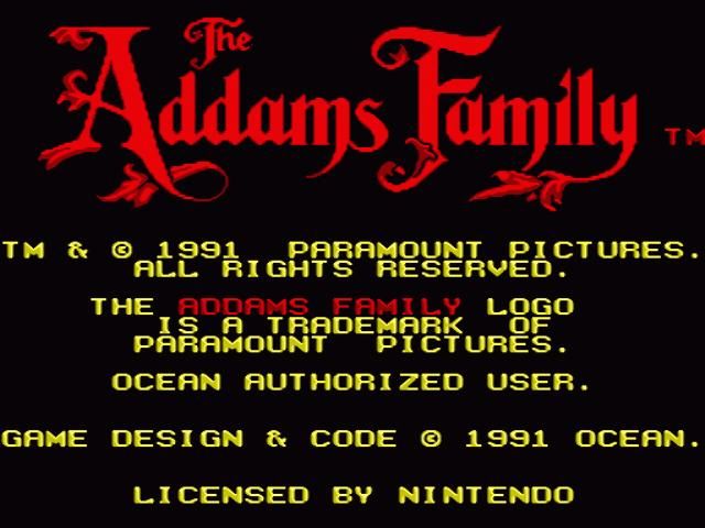 The Addams Family screenshot 2 for Super Famicom
